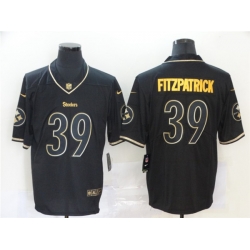 Nike Steelers 39 Minkah Fitzpatrick Black Gold Vapor Untouchable Limited Jersey