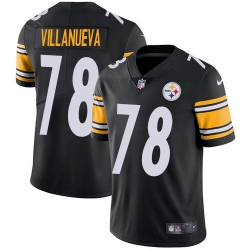 Nike Steelers #78 Alejandro Villanueva Black Team Color Mens Stitched NFL Vapor Untouchable Limited Jersey