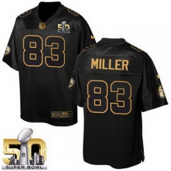 Nike Steelers #83 Heath Miller Black Mens Stitched NFL Elite Pro Line Gold Collection Jersey