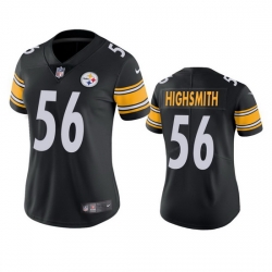 Women Pittsburgh Steelers #56 Alex Highsmith Black Vapor Untouchable Limited Stitched Jersey