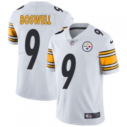 Youth Nike Steelers #9 Chris Boswell White Stitched NFL Vapor Untouchable Limited Jersey