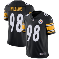 Youth Nike Steelers #98 Vince Williams Black Team Color Stitched NFL Vapor Untouchable Limited Jersey