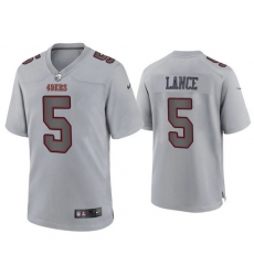 Men San Francisco 49ers 19 Deebo Samuel Grey Atmosphere Fashion Stitched Game Jersey