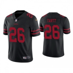 Men San Francisco 49ers 26 Jaquiski Tartt Black Vapor limited Jersey