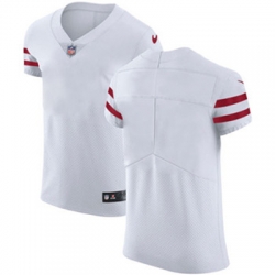 Nike 49ers Blank White Mens Stitched NFL Vapor Untouchable Elite Jersey