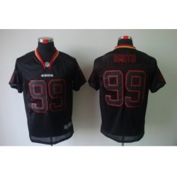 Nike San Francisco 49ers 99 Aldon Smith Black Elite Lights Out NFL Jersey