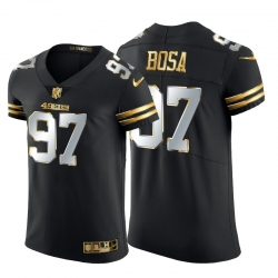 San Francisco 49ers 97 Nick Bosa Men Nike Black Edition Vapor Untouchable Elite NFL Jersey