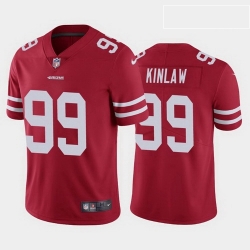 men javon kinlaw san francisco 49ers scarlet vapor limited jersey 