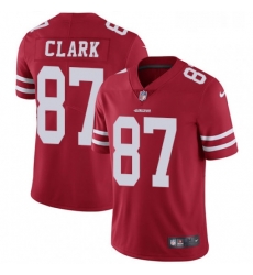 Youth Nike San Francisco 49ers 87 Dwight Clark Elite Red Team Color NFL Jersey