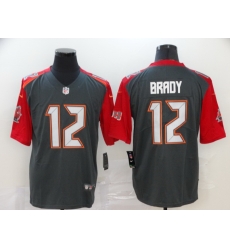 Buccaneers 12 Tom Brady Black Vapor Untouchable Limited Jersey