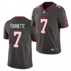 Men Tampa Bay Buccaneers 7 Leonard Fournette Grey Vapor Untouchable Limited Stitched jersey