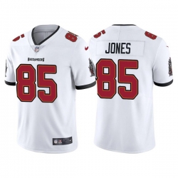 Men Tampa Bay Buccaneers 85 Julio Jones White Vapor Untouchable Limited Stitched Jersey