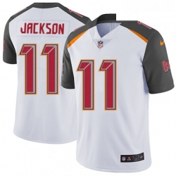 Mens Nike Tampa Bay Buccaneers 11 DeSean Jackson White Vapor Untouchable Limited Player NFL Jersey