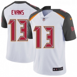 Mens Nike Tampa Bay Buccaneers 13 Mike Evans White Vapor Untouchable Limited Player NFL Jersey