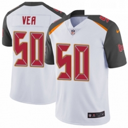 Mens Nike Tampa Bay Buccaneers 50 Vita Vea White Vapor Untouchable Limited Player NFL Jersey