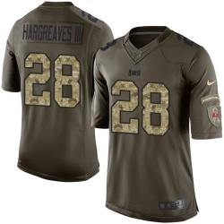 Nike Buccaneers #28 Vernon Hargreaves III Green Mens Stitched NFL Limited Salute to Service Jersey