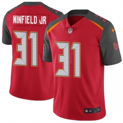 Nike Buccaneers 31 Antoine Winfield Jr  Red Team Color Men Stitched NFL Vapor Untouchable Limited Jersey