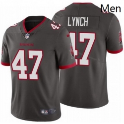 Nike Buccaneers 47 John Lynch Gray 2020 New Vapor Untouchable Limited Jersey