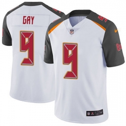 Nike Buccaneers 9 Matt Gay White Men Stitched NFL Vapor Untouchable Limited Jersey