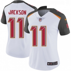 Womens Nike Tampa Bay Buccaneers 11 DeSean Jackson Elite White NFL Jersey