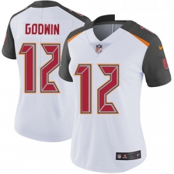 Womens Nike Tampa Bay Buccaneers 12 Chris Godwin Elite White NFL Jersey