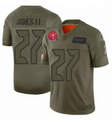 Womens Tampa Bay Buccaneers 27 Ronald Jones II Limited Camo 2019 Salute to Service Football Jersey