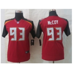 Nike Youth Tampa Bay Buccaneers #93 McCoy Red Jerseys(2014 New)