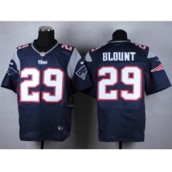 Nike New England Patriots 29 LeGarrette Blount Blue Elite NFL Jersey