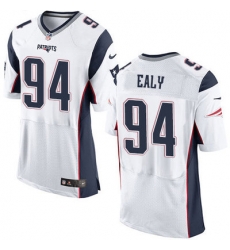 Nike Patriots #94 Kony Ealy White Mens Stitched NFL Elite Jersey