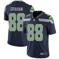 Nike Seahawks #88 Jimmy Graham Steel Blue Team Color Mens Stitched NFL Vapor Untouchable Limited Jersey