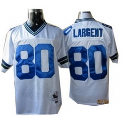 nfl Seattle Seahawks 80 Steve Largent Throwback white