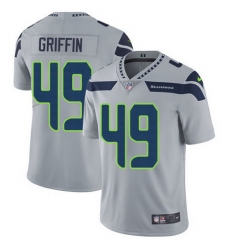 Nike Seahawks #49 Shaquem Griffin Grey Alternate Youth Stitched NFL Vapor Untouchable Limited Jersey