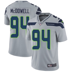 Nike Seahawks #94 Malik McDowell Grey Alternate Youth Stitched NFL Vapor Untouchable Limited Jersey