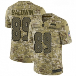 Youth Nike Seattle Seahawks 89 Doug Baldwin Limited Camo 2018 Salute to Service NFL Jersey