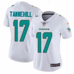 Womens Nike Miami Dolphins 17 Ryan Tannehill Elite White NFL Jersey