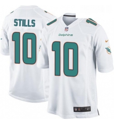 Youth Nike Miami Dolphins 10 Kenny Stills Game White NFL Jersey