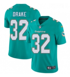 Youth Nike Miami Dolphins 32 Kenyan Drake Aqua Green Team Color Vapor Untouchable Limited Player NFL Jersey