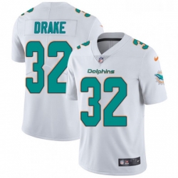 Youth Nike Miami Dolphins 32 Kenyan Drake Elite White NFL Jersey