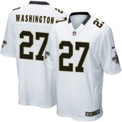 Dwayne Washington New Orleans Saints Men Game Nike Jersey White