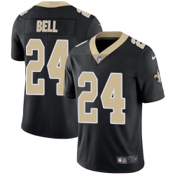 Nike Saints #24 Vonn Bell Black Team Color Mens Stitched NFL Vapor Untouchable Limited Jersey