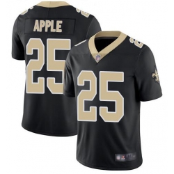 Nike Saints 25 Eli Apple Black Vapor Untouchable Limited Jesey