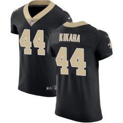 Nike Saints #44 Hau oli Kikaha Black Team Color Mens Stitched NFL Vapor Untouchable Elite Jersey