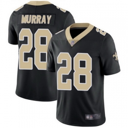 Saints #28 Latavius Murray Black Team Color Men Stitched Football Vapor Untouchable Limited Jersey