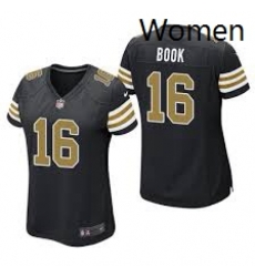 Women New Orlean Saints Ian Book 16 Rush Jersey