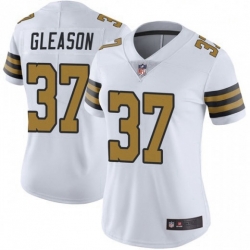 Women New Orleans Saints 37 Steve Gleason Colour Rush Limited Jersey