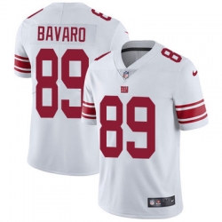 Nike Giants #89 Mark Bavaro White Mens Stitched NFL Vapor Untouchable Limited Jersey