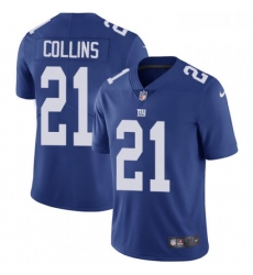 Youth Nike New York Giants 21 Landon Collins Elite Royal Blue Team Color NFL Jersey