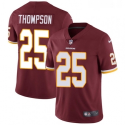 Mens Nike Washington Redskins 25 Chris Thompson Burgundy Red Team Color Vapor Untouchable Limited Player NFL Jersey