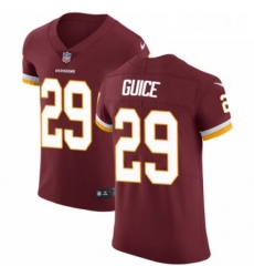 Mens Nike Washington Redskins 29 Derrius Guice Burgundy Red Team Color Vapor Untouchable Elite Player NFL Jersey