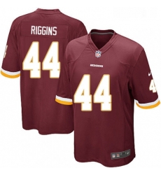 Mens Nike Washington Redskins 44 John Riggins Game Burgundy Red Team Color NFL Jersey